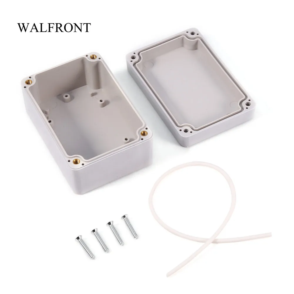 

WALFRONT 1pc Waterproof Junction Boxes Electrical Enclosure Wiring Connection Box ABS Flame Outdoor Terminal Cable Box Home Tool