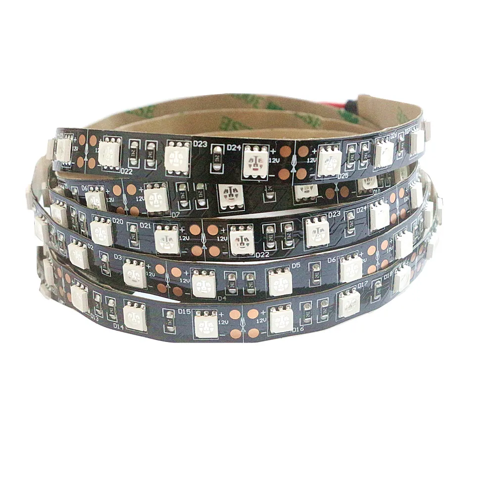 УФ светодиодная лента светильник 5050 SMD 60 светодиодов/м 395 405нм Ультрафиолетовый