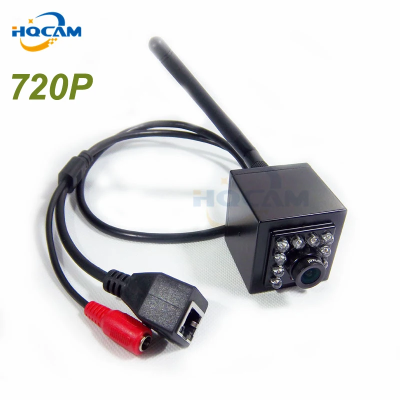 HQCAM Mini IR Camera Indoor 940nm Ir Led Wireless WIFI Ip Camera seelan Smallest font b