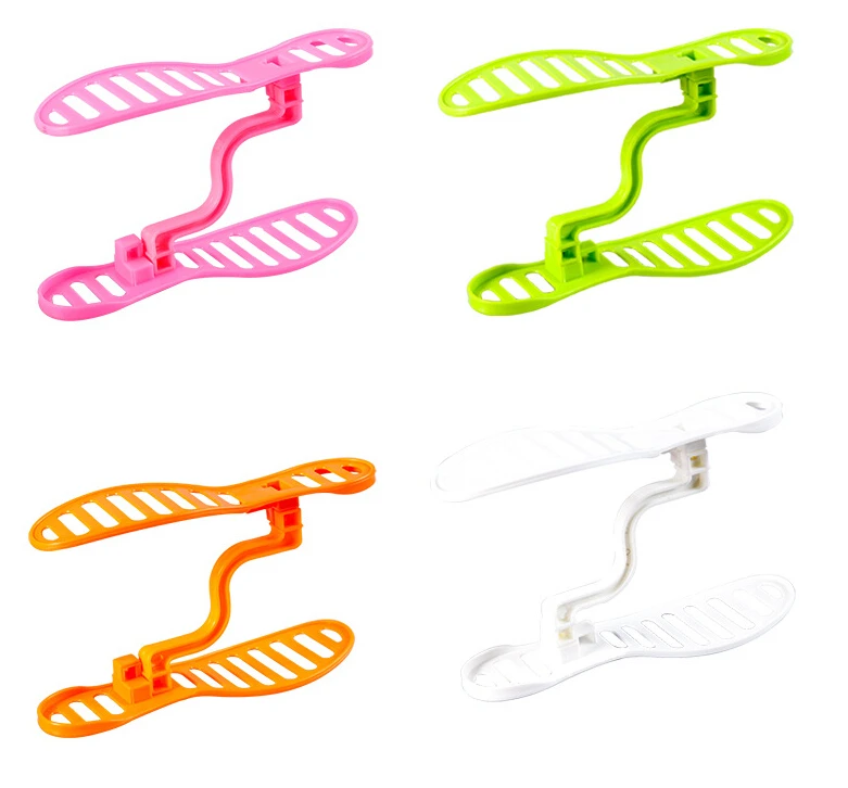 1pcs Shoe Rack Plastic Shoe Storage holder rack shelf storage dropship Living Room Furniture modern new Creative fashion