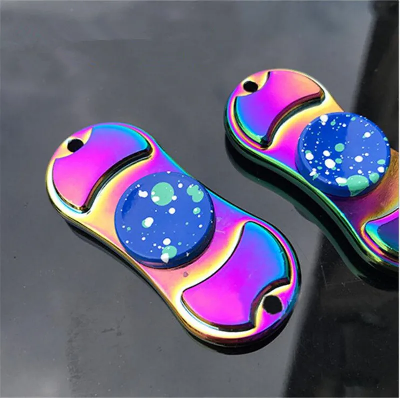 Finger Spinner фиджет-Спиннер вертушка Spinner сплав ручной Спиннер для аутизма/СДВГ для избавления от стресса и тревожности фокус игрушки подарок