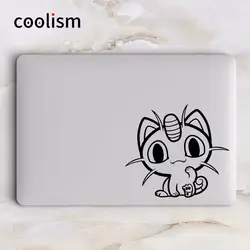 Мяут Покемон ноутбука Cat Стикеры для Apple MacBook Pro 13 Наклейка воздушного Retina 11 12 15.6 дюймов HP Mac Ми книга кожи Тетрадь наклейка
