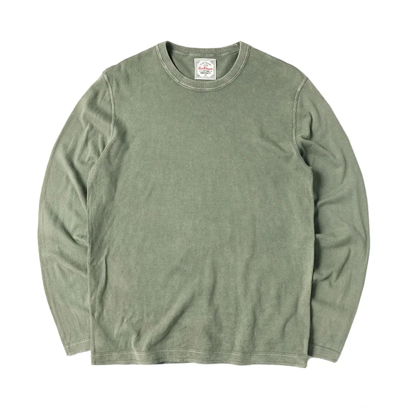 

T2-0004 Read Description! Asian size mans casual long sleeve cotton t shirt 4 colours