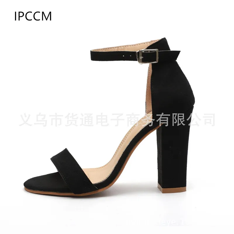 

IPCCM 2018 Spring And Autumn New Women's Shoes Large Size Super High Heel with Women's sandals