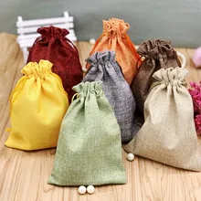

2Ps jewelry bag multicolor 13X18CM wedding gift bag jewelry packaging display jewelry bag knitted pants small bag
