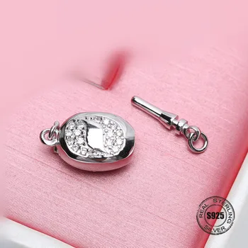 

Antique Silver Insert Clasp, Necklace Hook Fings bails for Pendant Bracelet Clasp