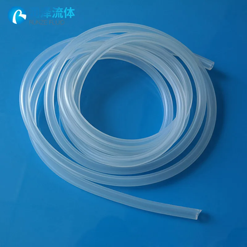 

25# ID 4.8mm OD 8.0mm silicone tubing peristaltic pump hose