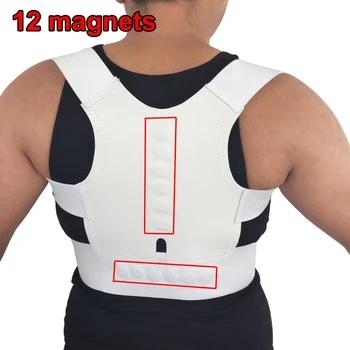 

Magnetic Orthotics Belts Lower Back Brace Posture Corrector Shoulder Lumbar Spine Support Belt for Women Men Corset Pain Relief
