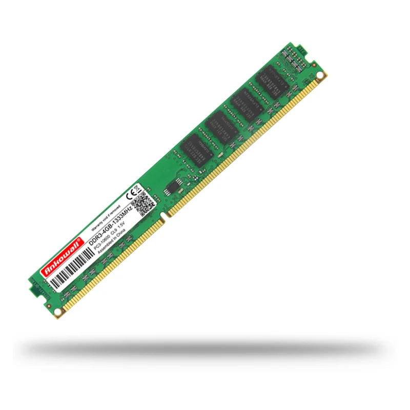 ANKOWALL DDR3 4GB ram 1333MHz 1600MHz настольная память для Intel DIMM 240Pin 1,5 V CL9 NON-ECC