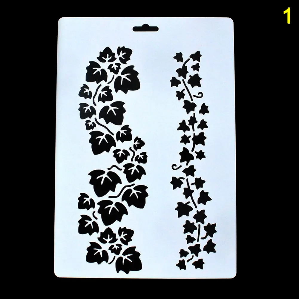 

DIY Vine Flower Shape Embossing Stencil Mold for Cake Chocolate Making Baking Supplies HYD88