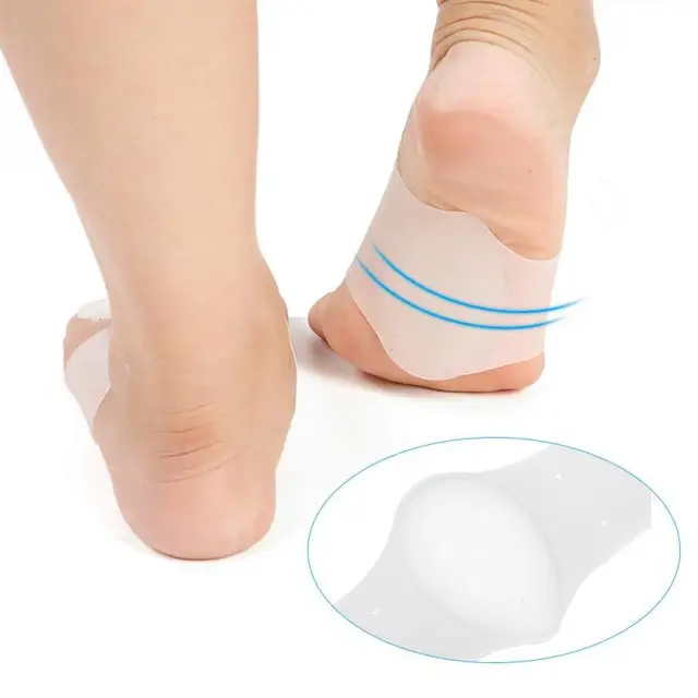 Orthotic Silicone Feet Foot Arch Support Cushion Shoe Insoles Pads Sore