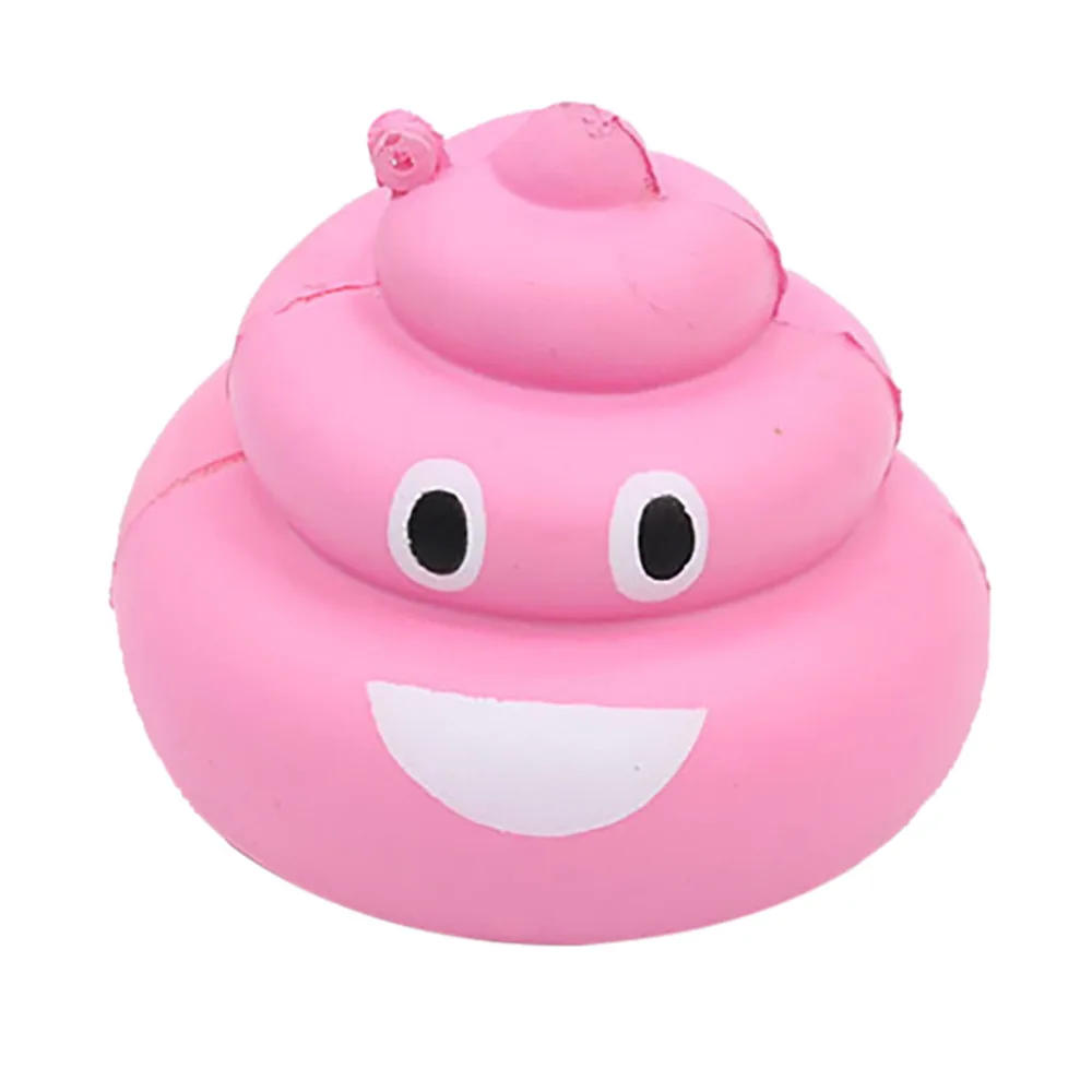 Забавные Crazy Улыбающееся Squishy ПУ для сжимания медленно распрямляющаяся детей взрослых антистрессовые игрушки петарды болотистый Animaux дропшиппинг 2