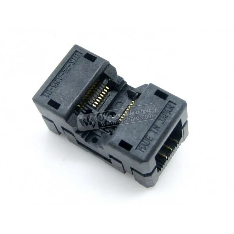 

SSOP16 TSSOP16 OTS-16(24)-0.65-01 Enplas IC Test Burn-in Socket Programming Adapter 0.65mm Pitch 4.4mm Width