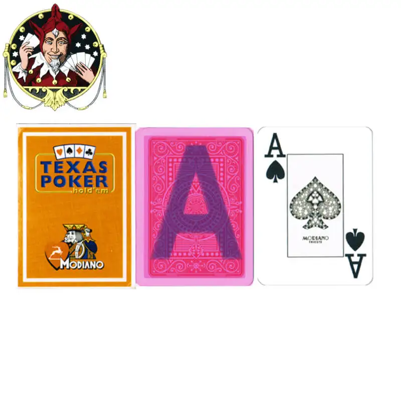 Modiano Texas Holdem пластиковые Невидимые чернила маркированные карты для казино азартные игры и покер магические шоу