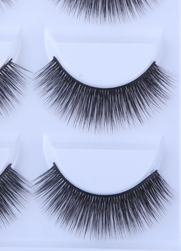 5 Pairs Mink Eyelashes New 3D Mink Lashes Thick HandMade Full Strip Fake Lashes Make up Eye lashe False Eyelashes Makeup