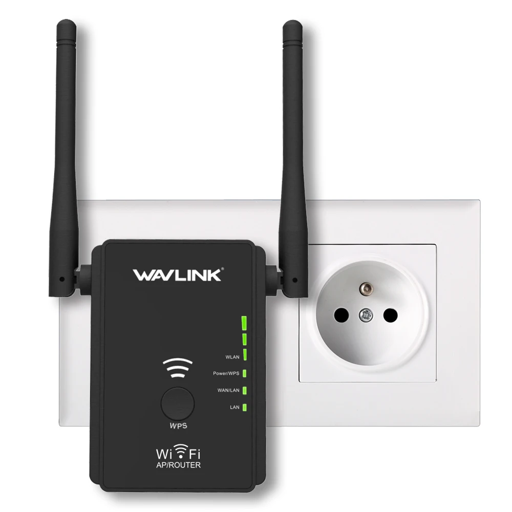 Wavlink N300 высокое Мощность Беспроводной Wi-Fi ретранслятор/Range Extender/маршрутизатор Boost Wi-Fi Coverage Easy Установка уолл-plug Кнопка WPS