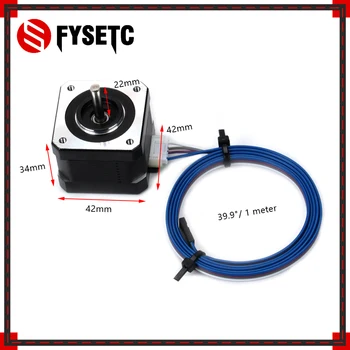 

Nema 17 Stepper Motor 34 Motor 1.8 Stepper Angle 1.5A 2 Phase Body 4-Lead With Cable for 3D Printer Extruder Prusa i3 MK3