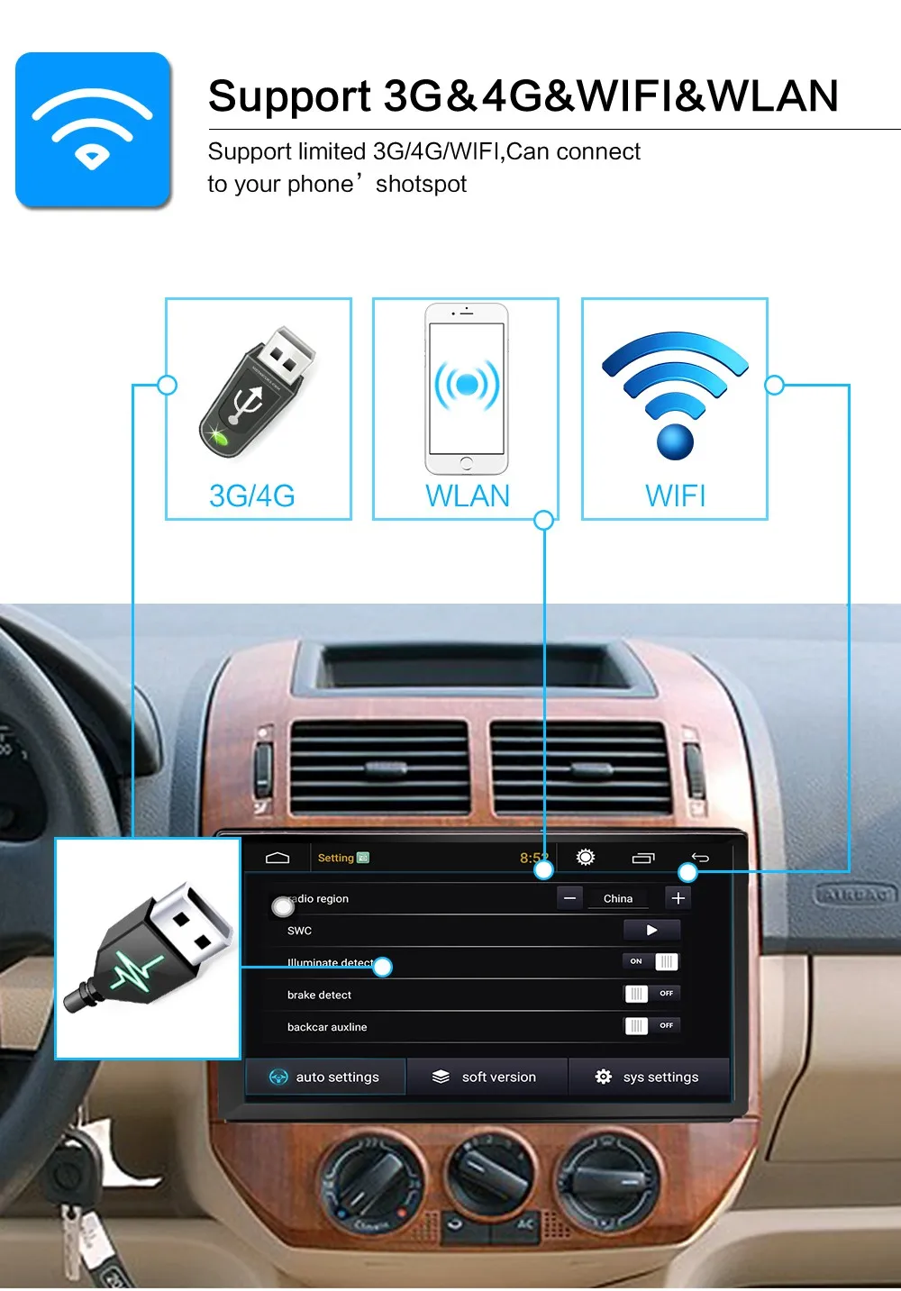 Discount 2 din car radio gps android 8.1 GO 2din Car DVD Player GPS wifi For Nissan TOYOTA Volkswagen peugeot honda lifan byd Multimedia 20 Discount 2 din car radio gps android 8.1 GO 2din Car DVD Player GPS wifi For Nissan TOYOTA Volkswagen peugeot honda lifan byd Multimedia 20