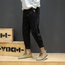 Мужские джинсы осень новая версия японская пленка волшебная палка 9 минут брюки M-5 x HK04-P45