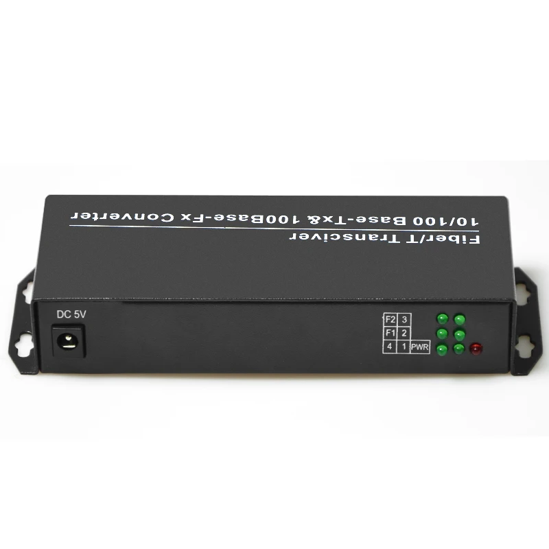 10/100Base TX к 100Base FX Fast Media Ethernet конвертер 2 CH * SC 4 RJ45 медиаконвертер оптический