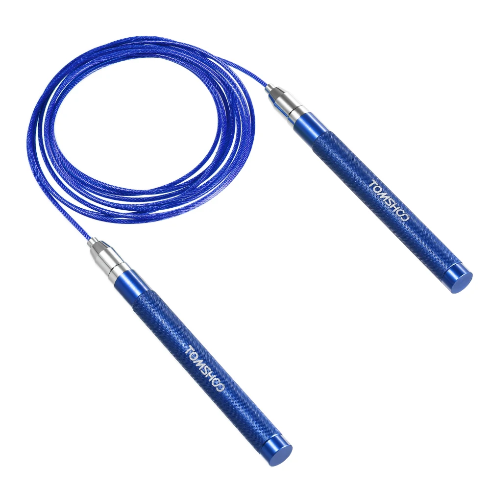 

10 Feet Adjustable Speed Jump Rope Lightweight Skipping Jumping Rope Cable Wire Home Gym Fitness Boxing Workout Exercise