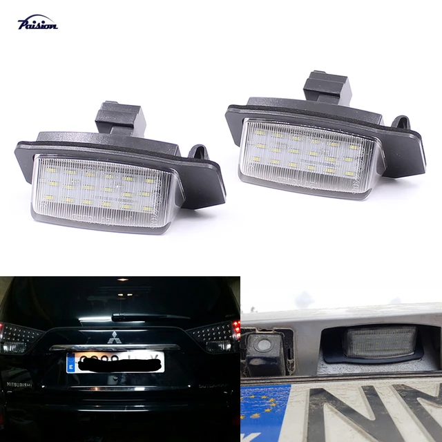 2Pcs LED Number License Plate Light OEM Replacement Assembly Lamp for
