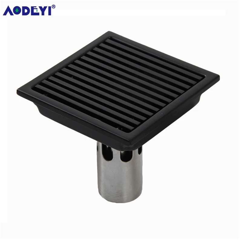 Grille De Sol De Douche Invisible SUS304 - En Acier Inoxydable, Carrée, Antidérapante, Pour Salle De Bain