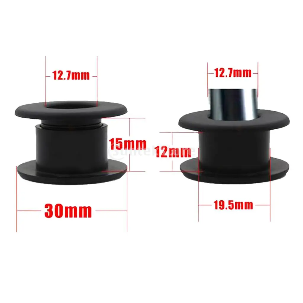 12 Pieces Foosball Bearing with Screw Thread for Table Football Soccer