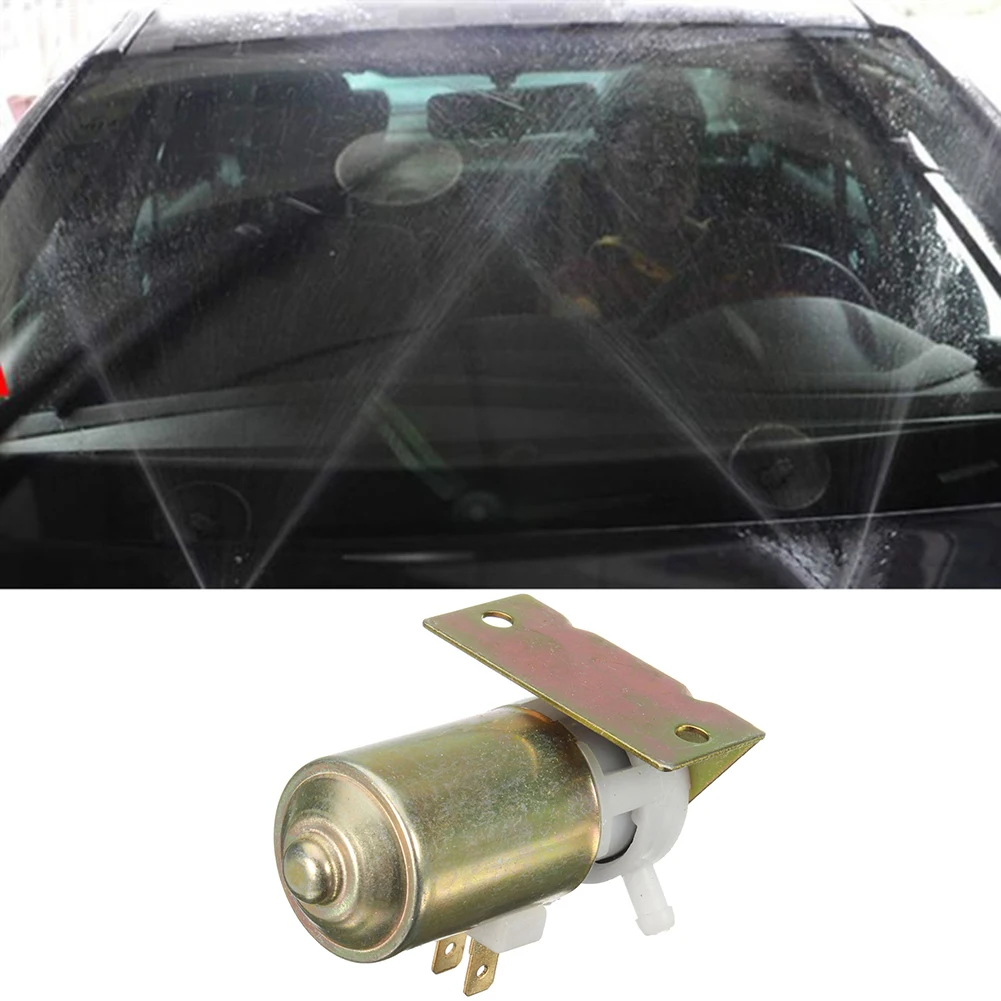 DC12V General Single Outlet Window Washer Pump Rain Wiper Spray Motor Universal For All Car Van Bus Truck High Quality