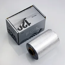 50 м* 12 см Парикмахерская специальная палочка-краска Алюминиевая фольга Оловянная бумага для парикмахерских и окрашивания Оловянная бумага для полировки ногтей мягкая поверхность