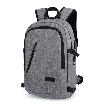 

15.6 inch Laptop Backpack USB Charging Anti Theft School Shoulder Backpack Men Travel Backpack Waterproof School Bag Mochila