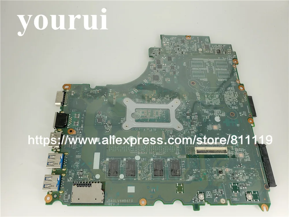 Для lenovo V310-14ISK ноутбук материнской платы с I3-6100 Процессор DA0LV6MB6F0 полностью протестирована