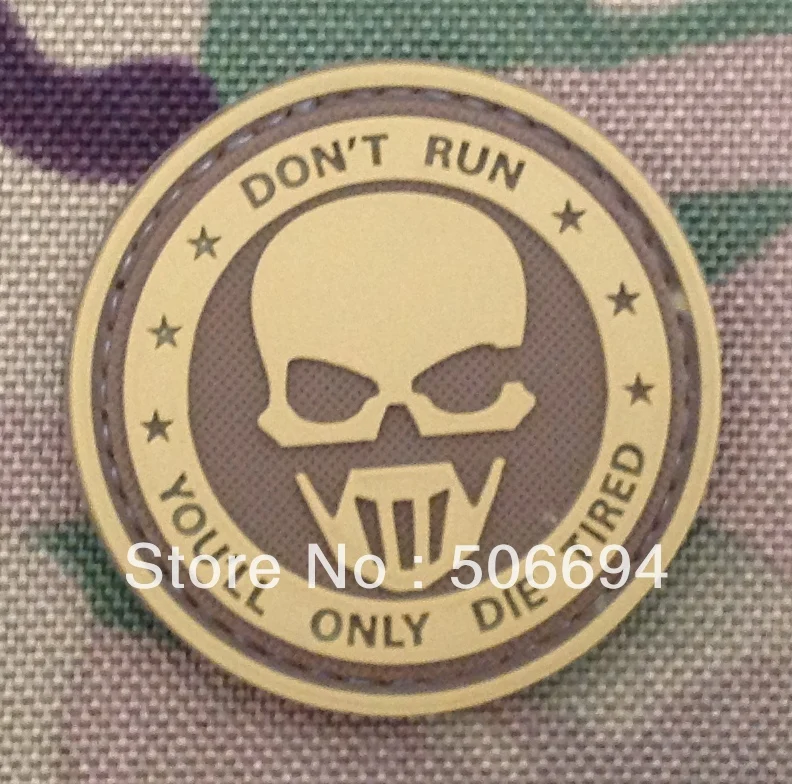 custom pvc patch morale patch sports velcro patches You will Get Tired