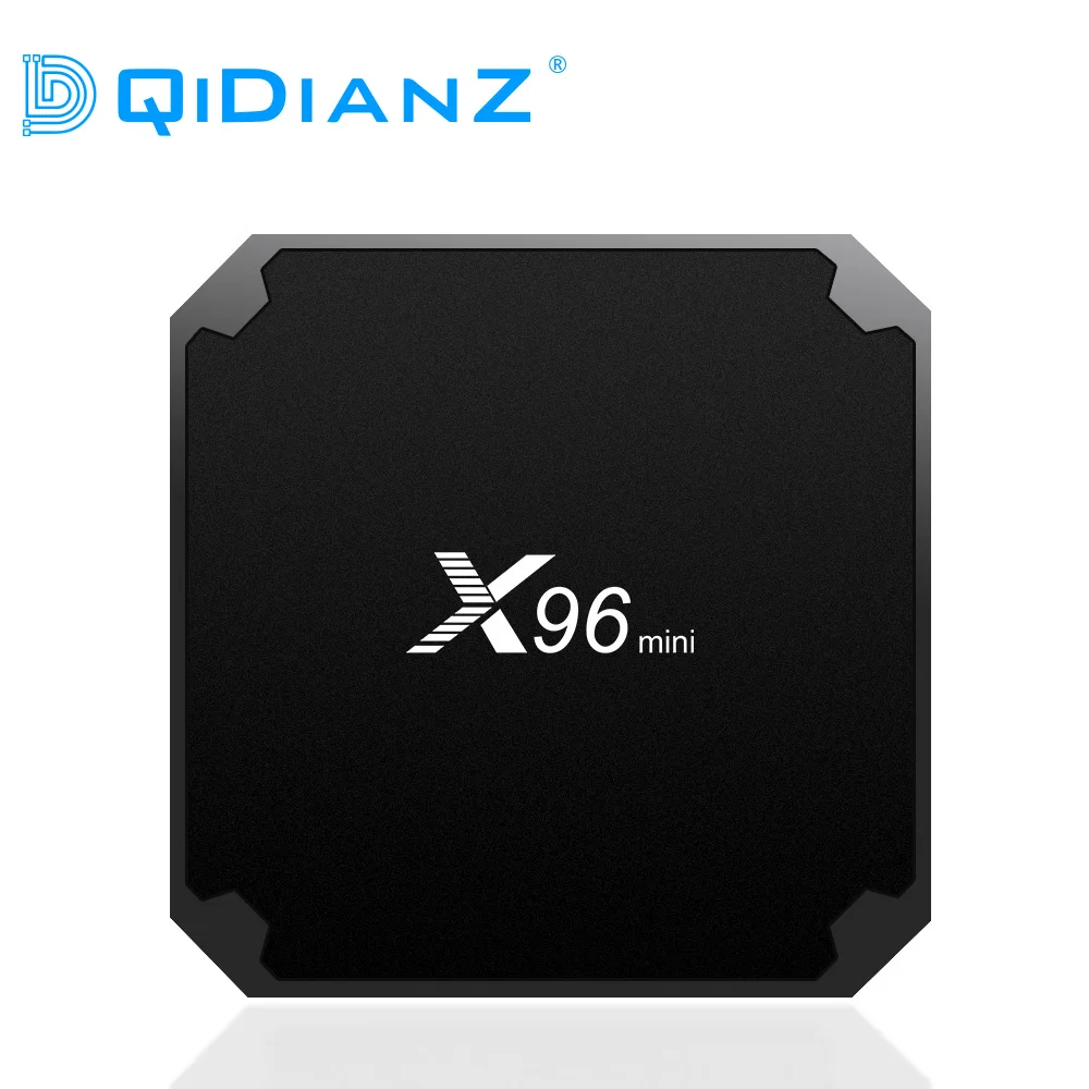 

DQiDianZ Newest Android 9.0 X96mini Smart TV BOX Amlogic S905W Quad Core WiFi 2.4GHz X96 mini Media Set-top box