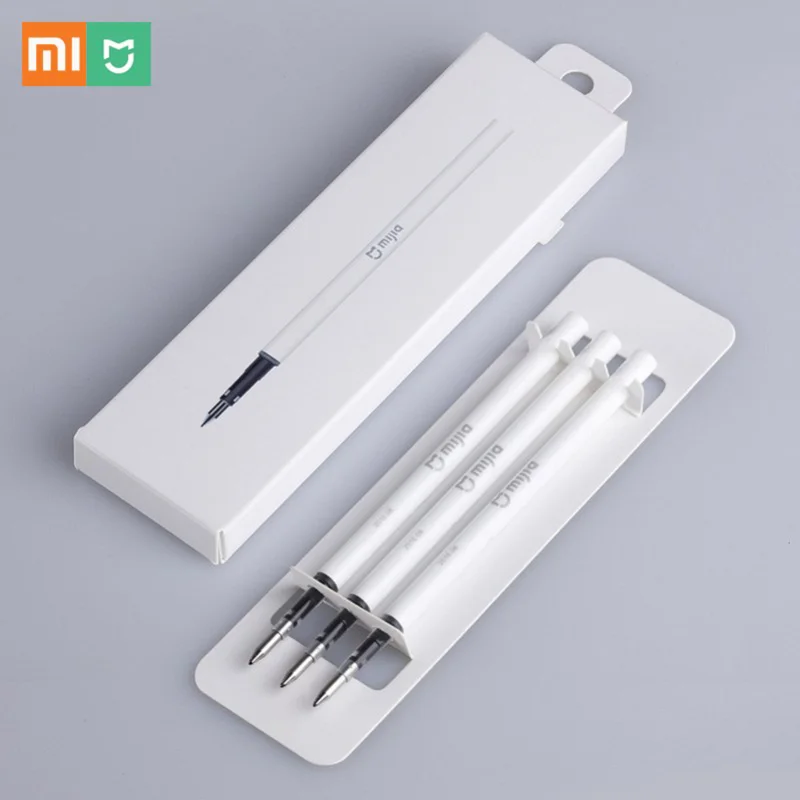 

Original Xiaomi Mijia Sign Pen black Ink MI Pen 9.5mm Signing Pen PREMEC Smooth Switzerland Refill MiKuni Japan Ink