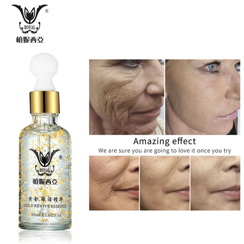 24k Gold Essence Face Cream Anti Wrinkle Anti Aging Whitening Creams Moisturizing Face Skin Care Hyaluronic Acid Anti-wrinkle