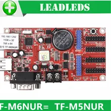 LLDTF-M6NUR TF-M5NUR Одно-dual и полноцветный светодиодный дисплей контрольную карту для светодиодный экран бесплатная доставка