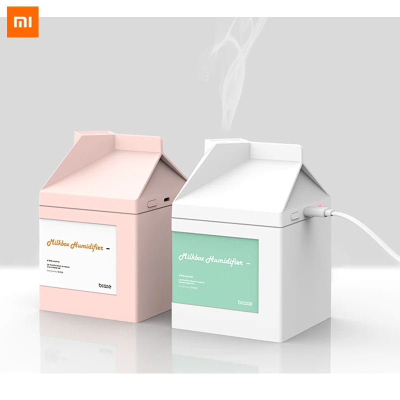 

Xiaomi SOTHING Household Milk Box humidifier 260ML Ultrasonic Air Humidifier Purifying Humidifier USB Charging Humidifier gift