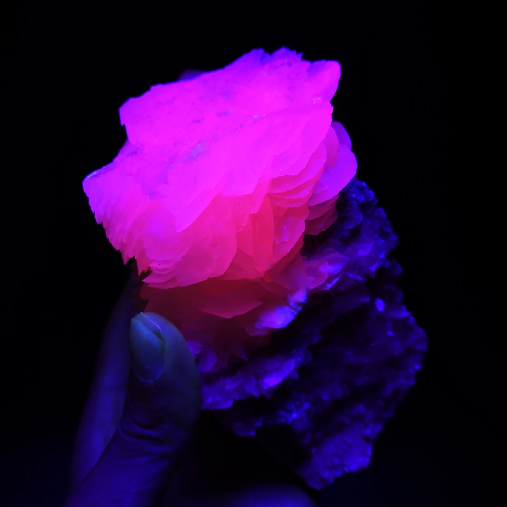

1070g NATURAL Stones and Minerals Rock florescent manganese CALCITE Crystal Specimens B744CMK