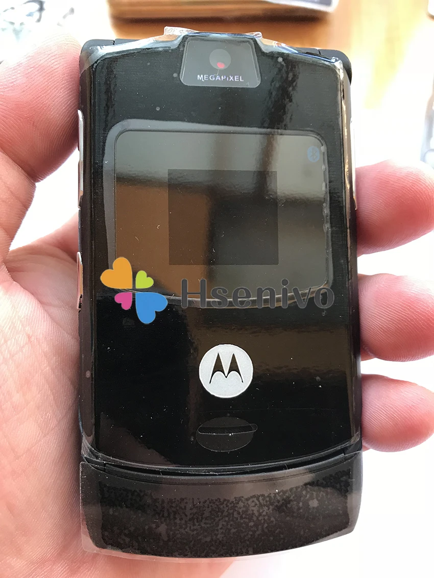 100% хорошего качества оригинальные Motorola Razr V3 мобильного телефона один год гарантии Восстановленное Бесплатная доставка