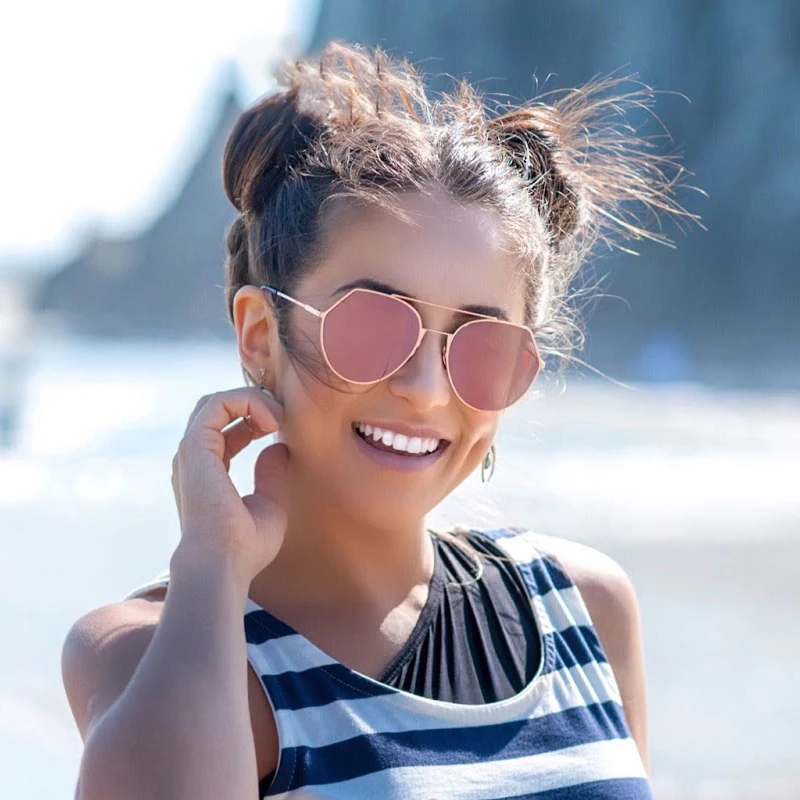 Rimless Cat Eye Sunglasses (2)