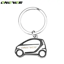 Onever автомобиля Форма брелок держатель брелок металлический мультфильм автомобиль Брелки Подвеска для VW Ford BMW Audi Mercedes подарки