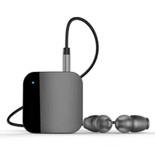 SUNBENBO Беспроводной приемник bluetooth Проводные Наушники Клип Беспроводной наушники Аудио приемник для iPhone Android