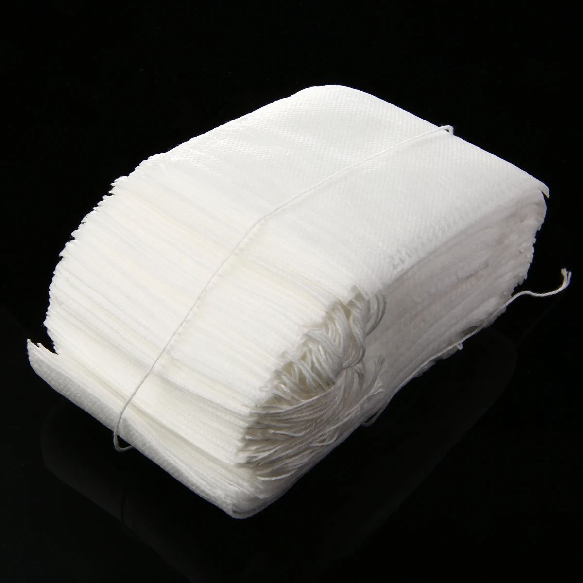 100Pcs Nonwovens Muslin Drawstring Reusable Bags 8X10cm For Spices Herbs Tea Coffee Soaps Non-woven Fabrics Storage Bags Mayitr
