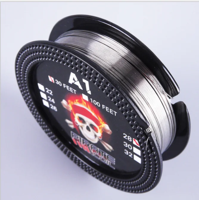 

30Feet 10m/roll Metal Resistance Wire RDTA RBA Rebuildable Atomizer Metal Heating Wires Prebuilt Coil Vape E Cig