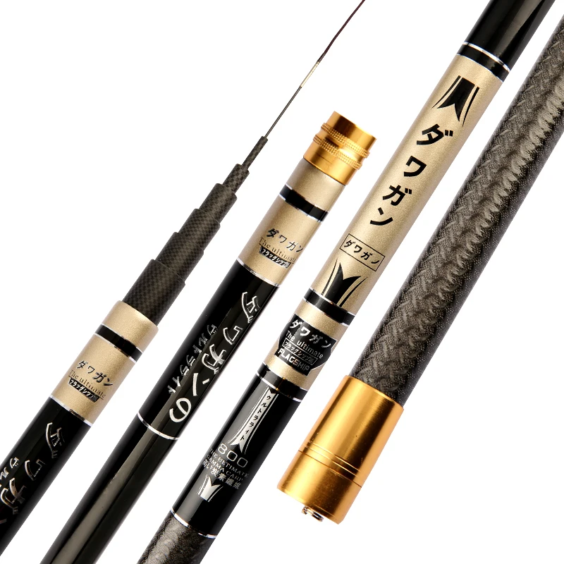 

8-13m Taiwan Fishing Rod Super Light Canne Adjustable and Portable Power Hand Pole Carbon Long Section Stick Fishing Equipments