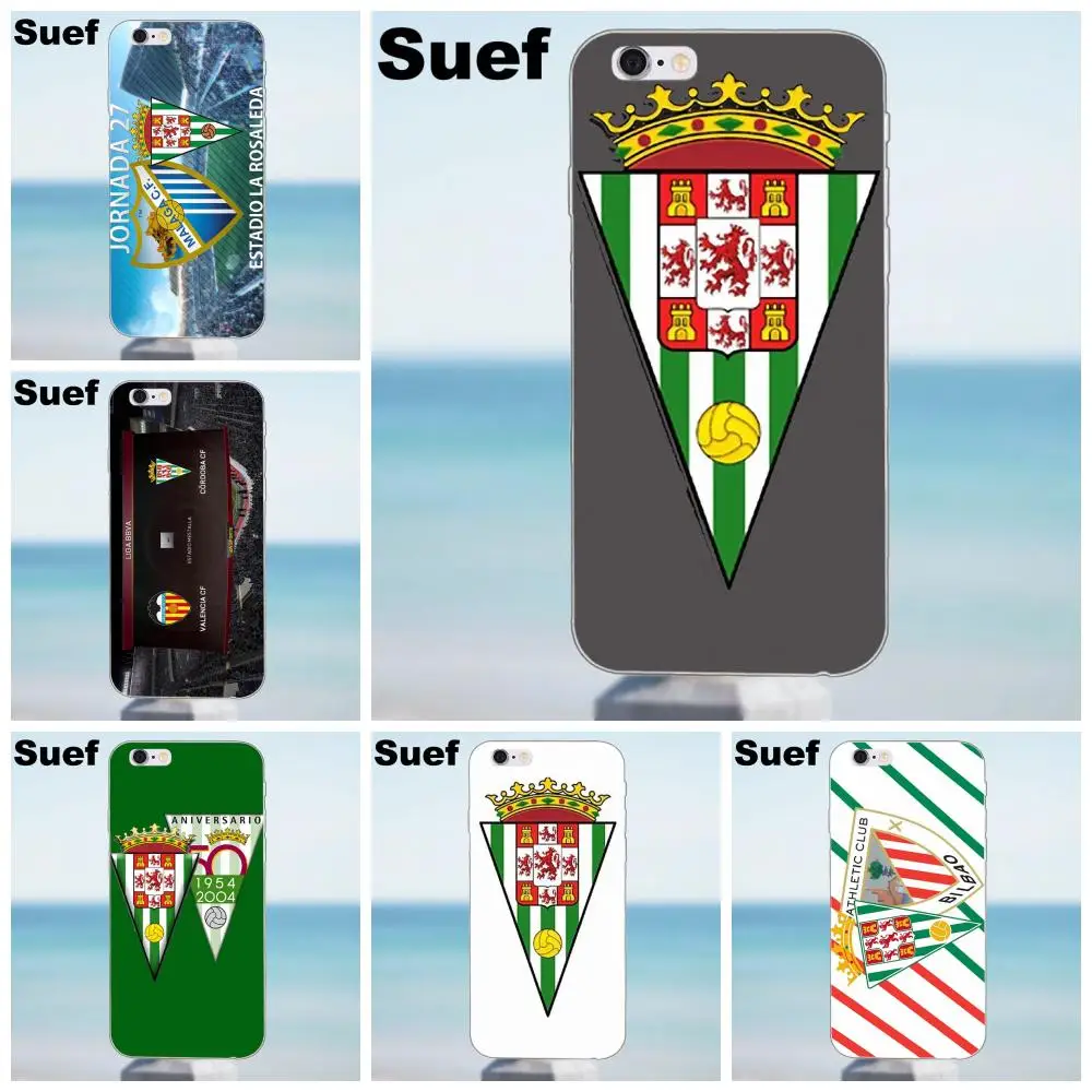 

Suef For iPhone X 4 4S 5 5S 5C SE 6 6S 7 8 Plus Samsung Galaxy J1 J3 J5 J7 A3 A5 2016 2017 Soft Cell Bags Cordoba Cf