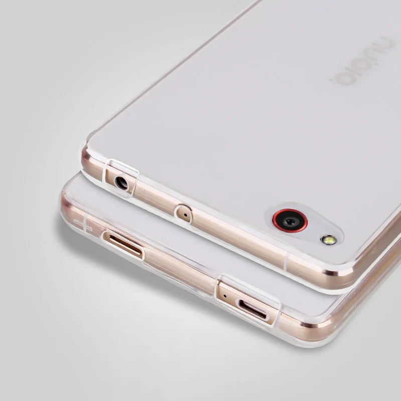 

For ZTE Nubia Z9 Mini Z9mini Case Cover Silicon Soft Transparent Ultra-thin Back Cover 0.3mm Anti-knock Clear Cover For Z9 Max