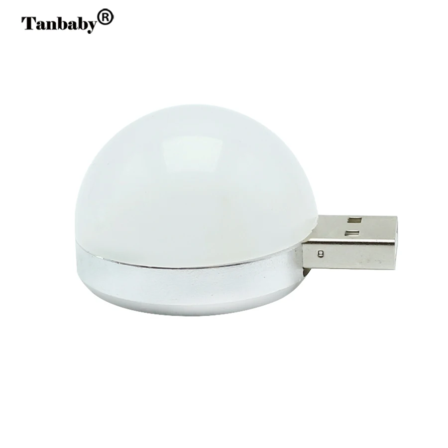 Мини USB светодиодный светильник ночник 5 В вход питания портативный для чтения