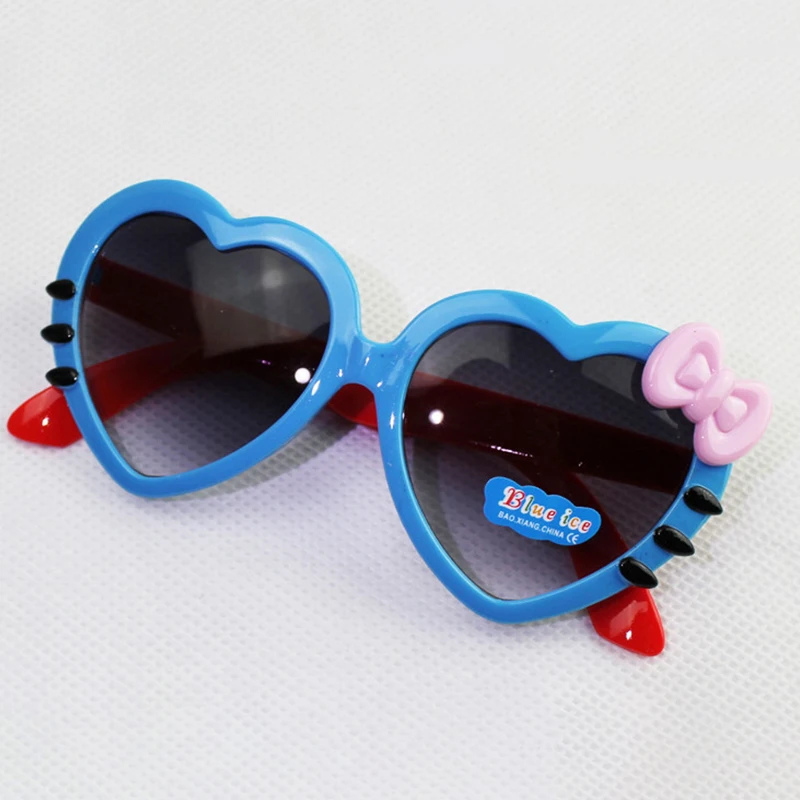 RILIXES Сердце Дети солнцезащитные очки бренд дизайнер UV400 детские солнцезащитные очки Oculos De Sol Gafas